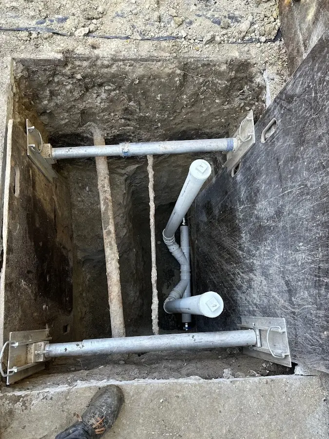 Experienced plumber completing Gas Line Repair work in San Antonio